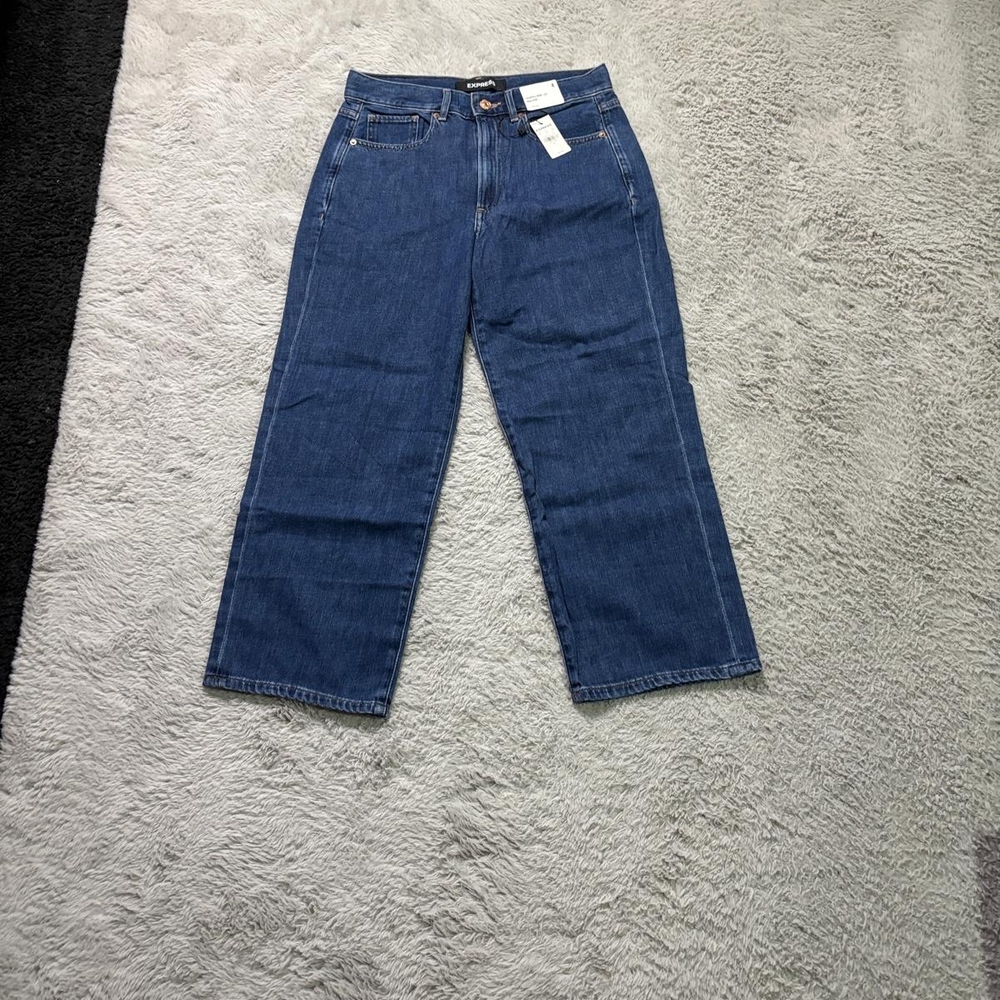 Express Blue Straight Leg Women's Jeans